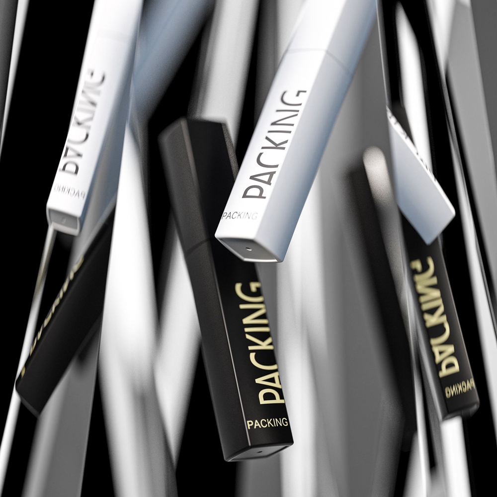 lip gloss tubes and box custom label