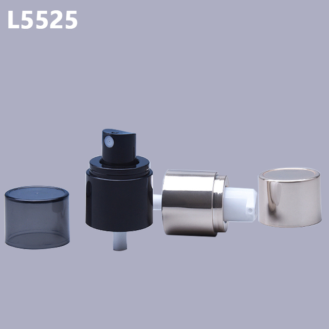 Cosmetic Black Emulsion Pump Luxury Skin Care Plastic Cap Press Liquid Found Facial Cleanser Cream Pump,Cream Lotion Pump