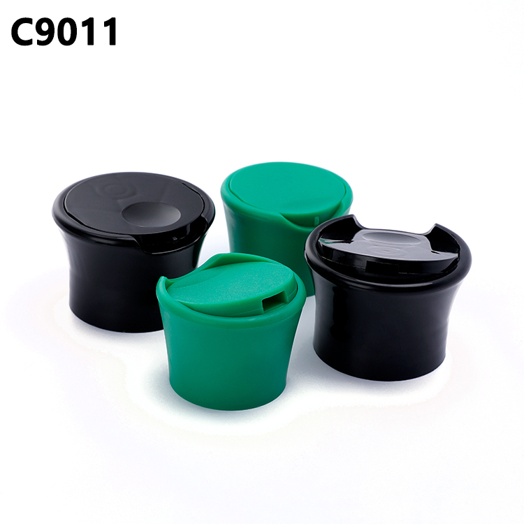Wholesale Press Cap 32mm,Custom Color 24mm 32mm Press Plastic Flip Top Disc Top Cap for Shampoo Bottle