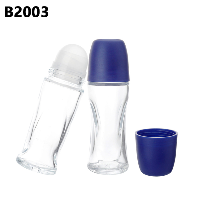 Wholesale Custom Color Vendor Private Professional Essential Oil Luxury Frosted Refillable Roll On Glass Bottle Custom