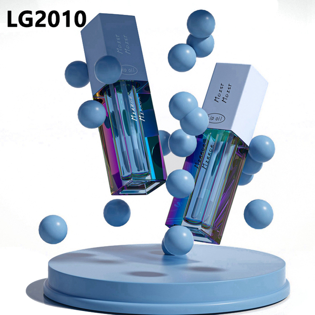 New Product 4ml Tube Body PETG Square Transparency Lip Gloss Tubes