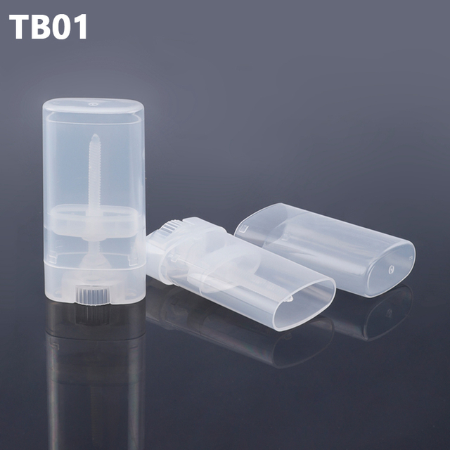 Wholesale Mini 15g Oval PP PCR Deodorant Stick Container Fragrance Flat Deodorant Packaging Bottle