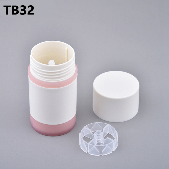 Custom Twist Up Roll-on Deodorant Container 50g Matte Black Hair Gel Sunscreen Stick Tube Antiperspirant Deodorant Stick Bottle
