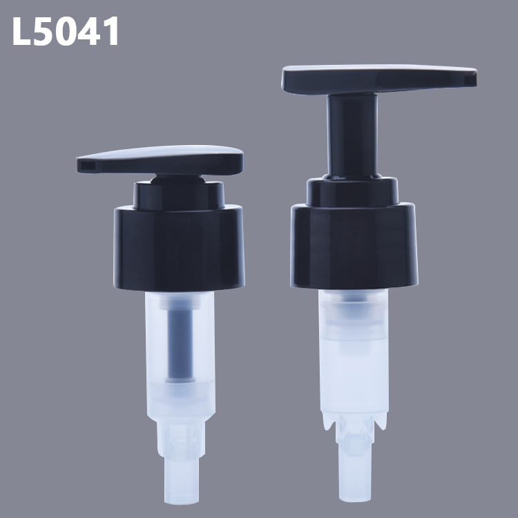 Lotion Pump 28/410 Closure Black Color Shampoo Cream Pump Unique Shape Empty Face Cream Lotion Pump 
