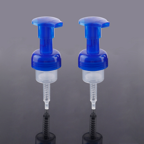 40/400 Mousse Hand Pump Soap Blue Foaming Soap Dispenser Pump Foam