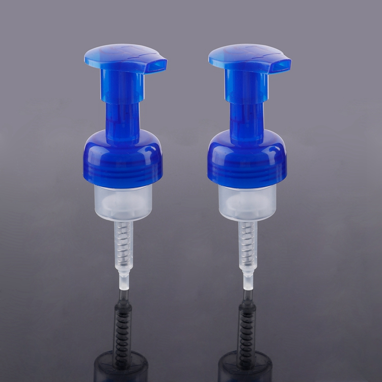 40/400 Mousse Hand Pump Soap Blue Foaming Soap Dispenser Pump Foam