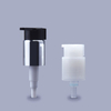 High End White Aluminum Plastic 24mm Lotion 24/410 Dispenser Treatment Cream Pump