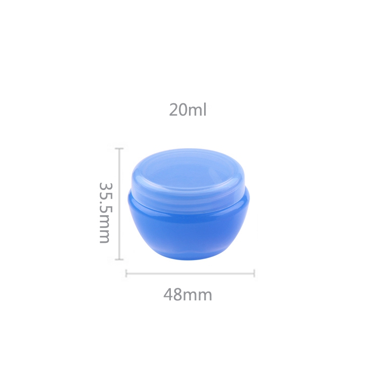 10ml 20ml 30ml Plastic Small Cosmetic Containers Empty Cream Luxury Cosmetic Jars Wholesale