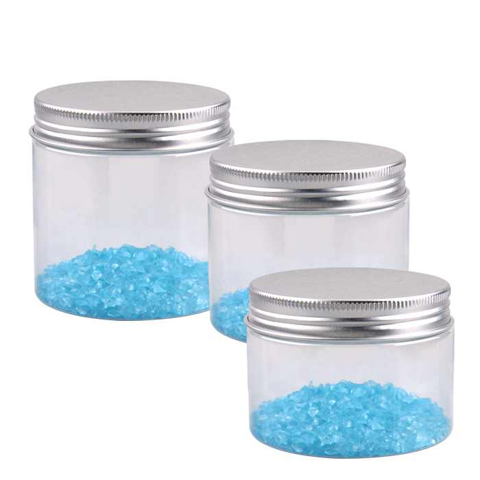 100ml 300ml 400ml 500ml Cosmetic Containers Custom PET Wholesale Pet Plastic Jars With Lids 