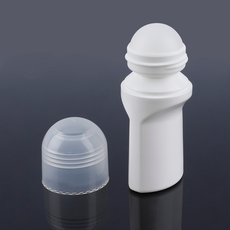 Essential Oil Perfume Antiperspirant Deodorant Custom Printing Size Refillable Biodegradable Small Capacity Plastic PP 75ML Empty Bottle Roll On