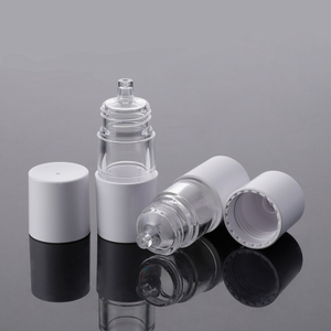 10ml Cosmetic Packaging TPR Clear Push Button Essential Oil Plastic Dropper Bottles