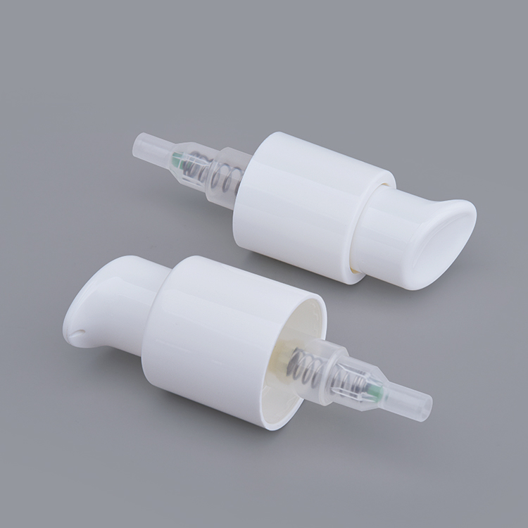 Ningbo Factory Portable OEM Printing Reusable 24/410 Plastic Cream Treatment Pump Dispenser for Foundation Essential Oil