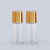 30ml 50ml Cylinder Roll on Deodorant Essential Oil Clear Transparent Perfume Glass Roll on Roller Bottle