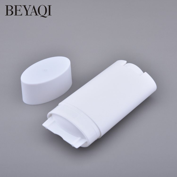 Empty 75G Antiperspirant Deodorant Packaging Solid Perfume Deodorant Stick Container Refillable Plastic Deodorant Bottle