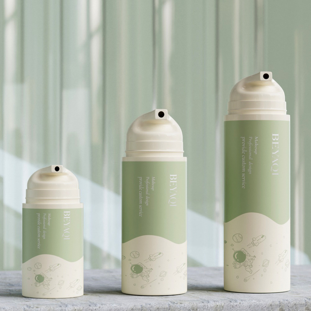 Personal Care Shampoo Body Wash Hand Soap Lotion Eco Friendly Packaging Pp Airless Dispenser Bottle 50 Ml 100 Ml 150ml