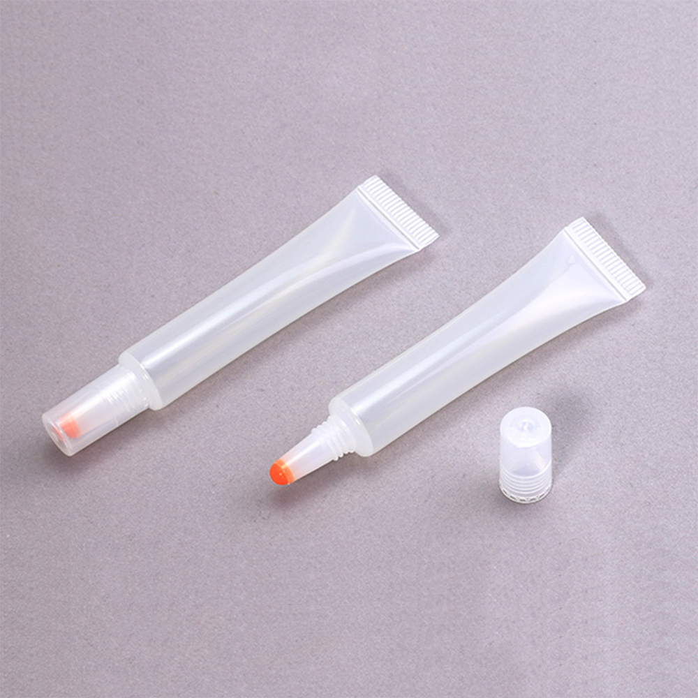 Custom Empty Cosmetic Plastic Tube Hand Cream Lotion Squeeze Softe Tube Packaging Tube With Pin-point