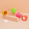 Plastic PP Non-Spill Round Manual Seal Solid Beverage Separate-Type Cover Instant Powder Fruit Powder Beverage Bottle Cap