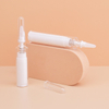Cosmetics 5ml 10ml Airless Eye Serum Ampoule Bottle Syringe Plastic Skincare Essence Cream Oil Roller Massage Bottle Applicator