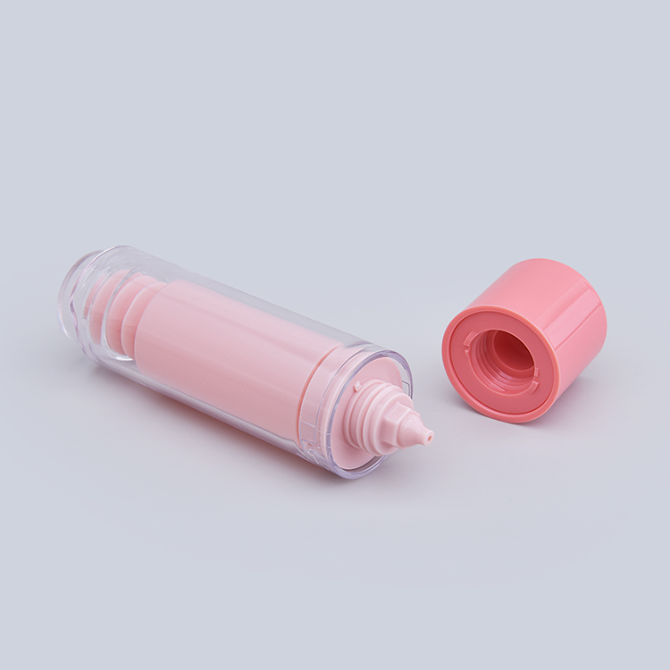 30ml Empty Cosmetic Replaceable Package Rotating Pressed Double-layer Bottling Liquid Foundation Concealer BB Sunscreen Bottle