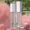 Personalized Lip Glaze 3ml 2.9ml ABS PETG Eco-friendly Transparency Lip Glaze Lip Gloss Tube With Brush