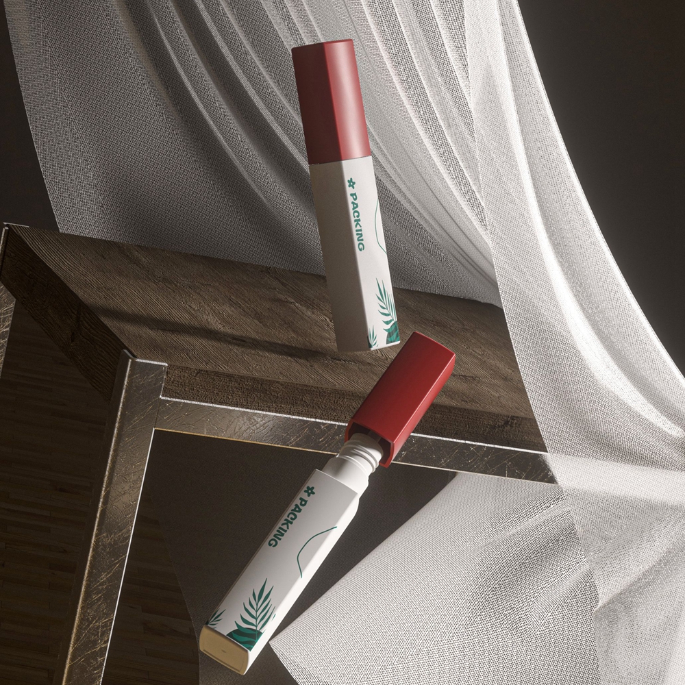 lip gloss tube plastic