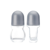 Empty 50Ml Clear Large Roll On Bottle,Perfume Oil Roll On Glass Bottle With Roller Ball,Refillable Roll On Deodorant Bottles