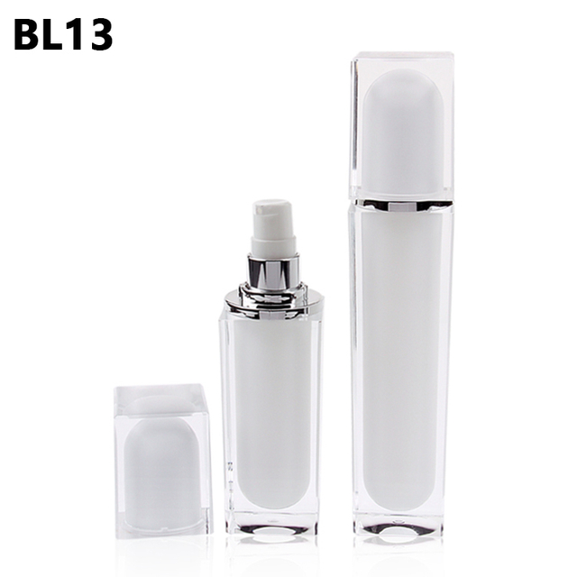 60ml Luxury Cosmetic Skincare Serum Packaging Body Empty Lotion Cosmetics Acrylic Pump Bottles