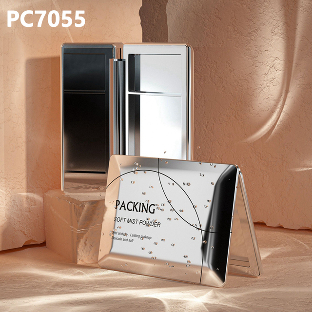 High Quality New Type Special Design Professional Factory High-end Empty Dual Custom Eyeshadow Palette Case