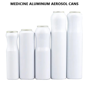  Medicine Aluminum Aerosol Cans