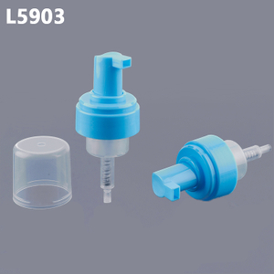 Hot Sale Free Sample Custom Color Custom Size Dosage 0.8cc 1.6cc Built-in Spring 42/410 Plastic Foaming Soap Dispenser Pump 
