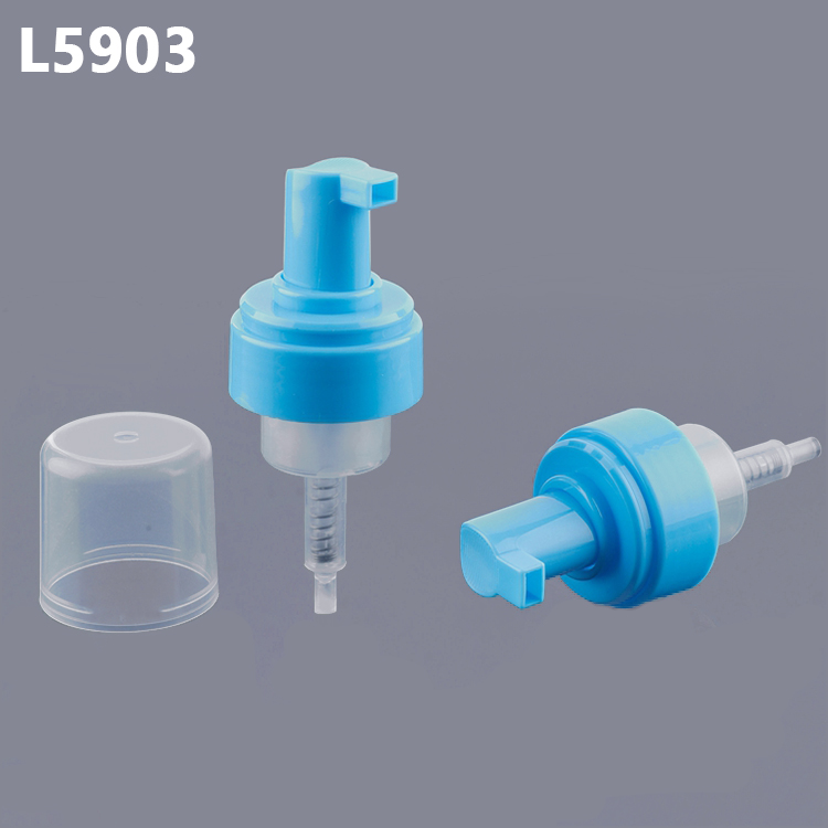 Hot Sale Free Sample Custom Color Custom Size Dosage 0.8cc 1.6cc Built-in Spring 42/410 Plastic Foaming Soap Dispenser Pump 