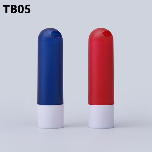 Custom Logo Cute Blue Red Lipgloss Tube Private Label 4.8g Mini Empty Lip Balm Lip Stick Containers