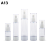 Professional Manufacture Skin Care Cream Cosmetic Bottle Plastic 15ml 30ml Airless Pump Bottle