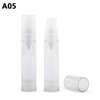 Personal Care Packaging Cosmetic AS PP PE 5ml 10ml 12ml 15ml Transparent Luxury Airless Pump Cosmetic Bottles