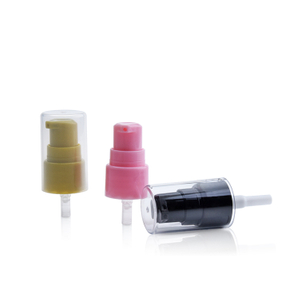 Custom 18/410 20/410 24/410 Full Cap Cosmetic Treatment Plastic Pump Cream Matt Cream Pump 