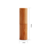 Hot Sales Cosmetics Eco-friendly Packaging Beautiful Bamboo Lipstick Bottle Makeup Gold Lip Balm Tube