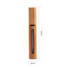 Lip Gloss Custom Tube with Brush New Cosmetic Container 7ml Lipgloss Tube with Bamboo 