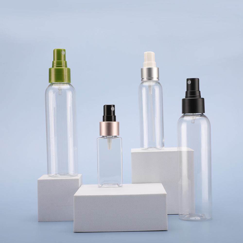 Custom Plastic Pump Sprayer Perfume Water Fine Mist Sprayer Bottle Plastic Cap Mist Sprayer