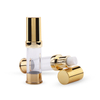 ABS PP PE Airless Container 30ml Gold Cosmetic Packaging Airless Spray Bottle