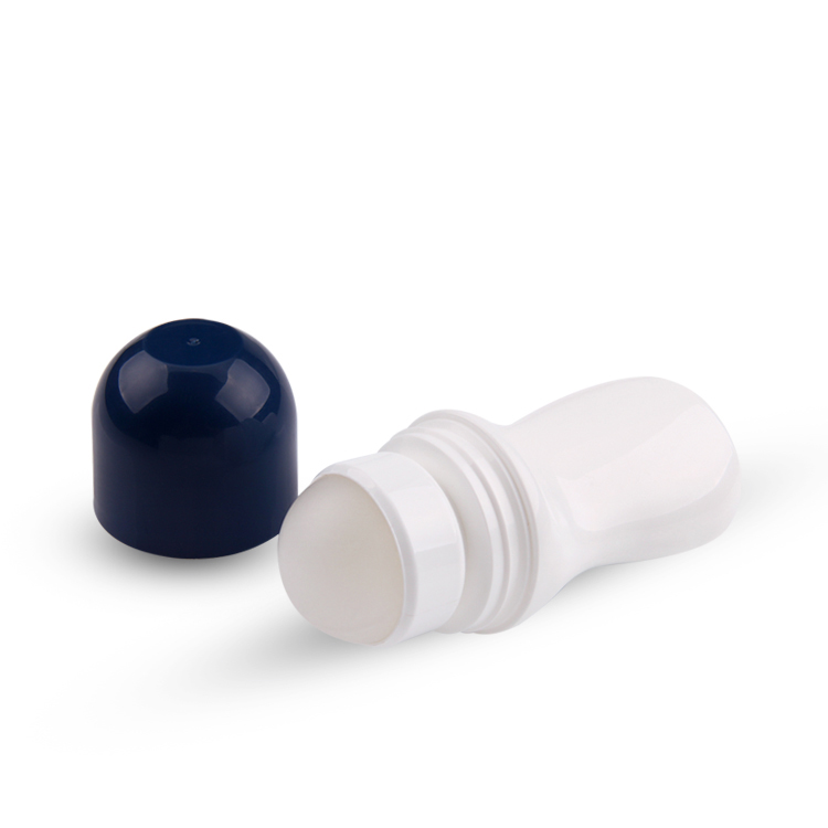 Fashionable Colorful Custom Printing 50ml Ball Diameter 35mm Multifunctional Plastic Deodorant Eye Cream Roll on Empty Perfume Bottle