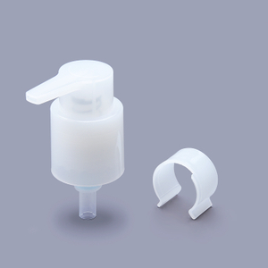 High End White Aluminum Plastic 24mm Lotion 24/410 Dispenser Treatment Cream Pump