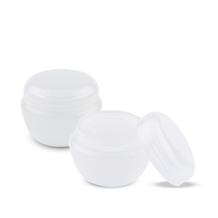 10g 20g 30g Custom Logo PP Plastic Cosmetic Cream Jars Wholesale with Screw Top Lids,Cream Jars Cosmetic Packaging