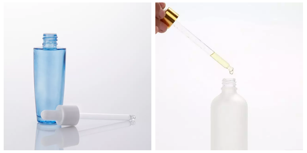 Acrylic dropper bottles