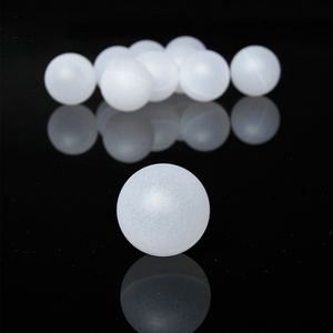 Hollow Plastic Balls Suppliers High Quality Wholesale 15mm 17mm 20mm 25mm 25.2mm 35.56mm 37mm White PP PE GPPS Plastic Hollow Plastic Balls for Essential Oil Roll on Bottle