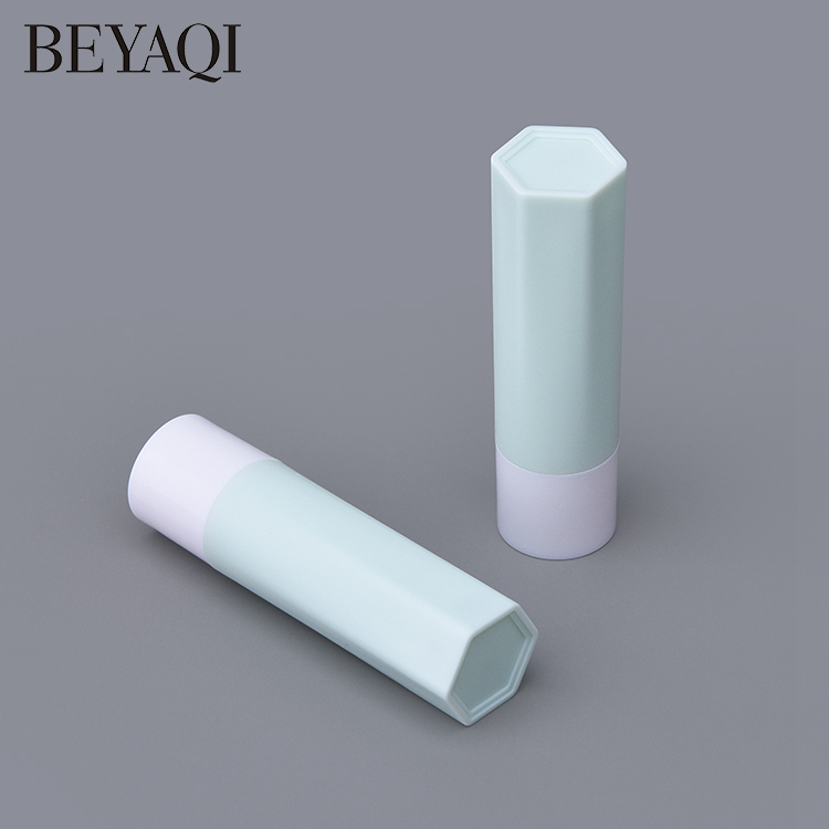 Cosmetic Packaging 4.5g 4.8g Makeup Lipbalm Tube White Empty Container Chapstick Lip Balm Tube