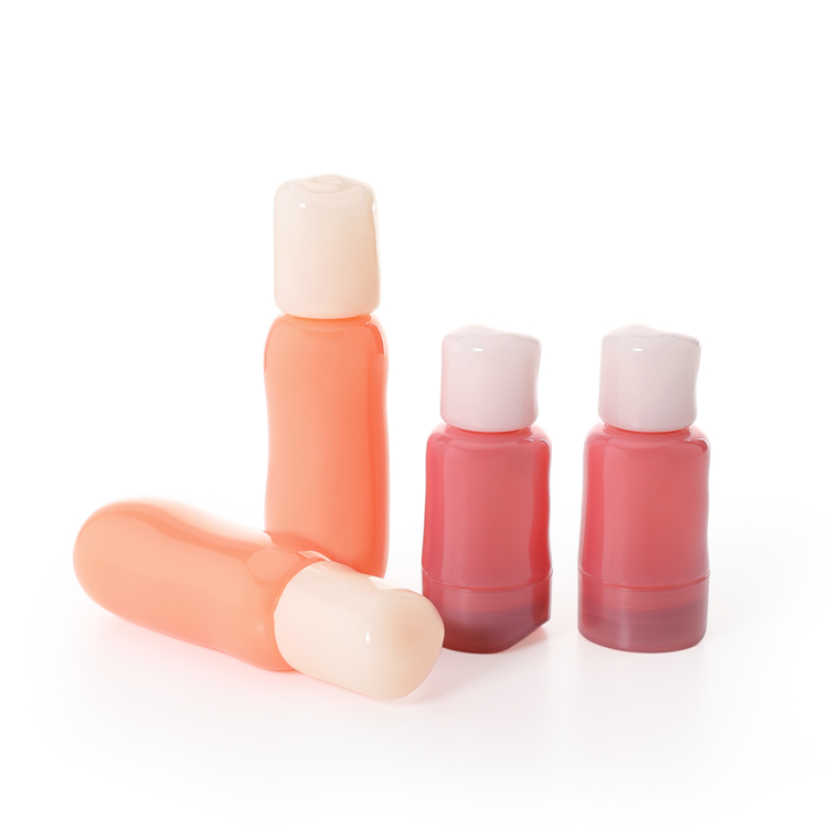 Empty Liquid Blush Tube Push Bottom Squeeze Out Liquid Blush Drop Bottle&Cosmetics Lip Gloss Tube