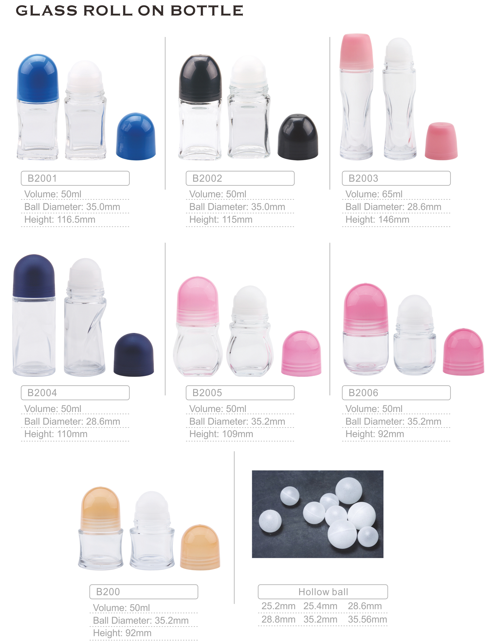 glass roll on bottle