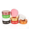Custom Wholesale Aluminum Can Round Cosmetic Cream Candy Spice Pill Mint Small Metal Mini Tin Box with Screw Lid