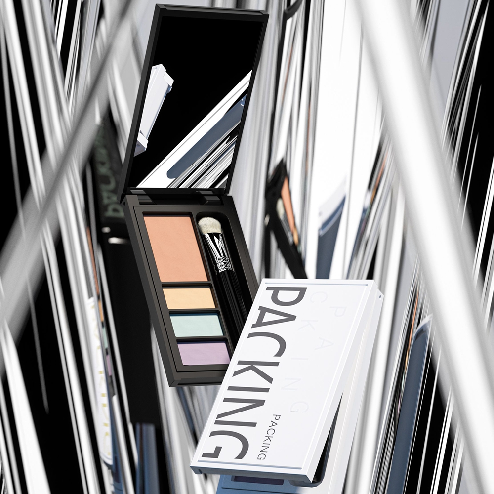 eyeshadow compact case