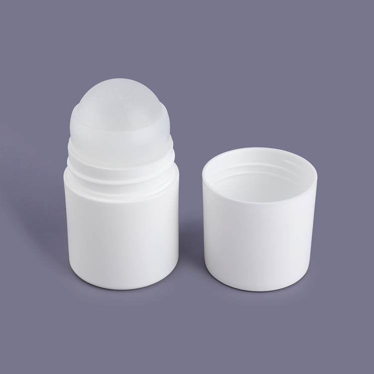 50ml Perfume Deodorant Containers Roller Ball Cosmetic Wholesale Plastic Roll On Bottle